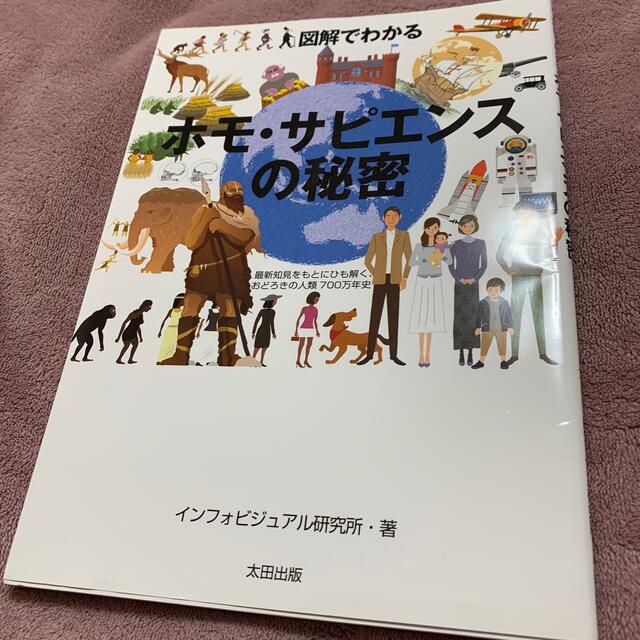 図解でわかるホモ・サピエンスの秘密 最新知見をもとにひも解く、おどろきの人類７０ エンタメ/ホビーの本(人文/社会)の商品写真