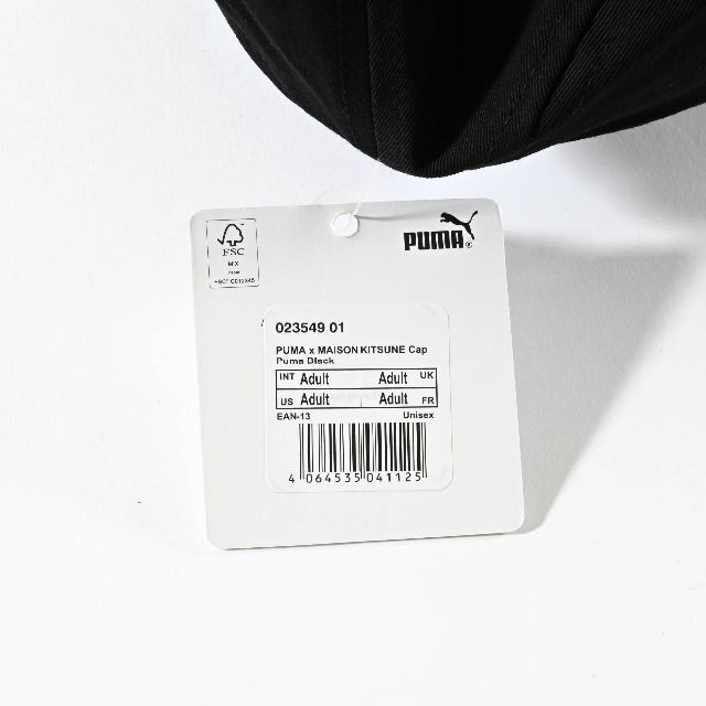 MAISON KITSUNE'(メゾンキツネ)の新品 PUMA x Maison Kitsune キャップ ユニセックス メンズの帽子(キャップ)の商品写真