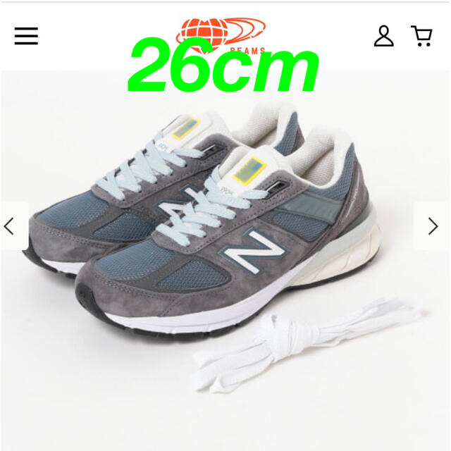 注目のブランド 990V5 balance new - Balance New AH 値引き中！ 26cm