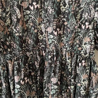 Drawer - SEVEN TEN セブンテン フローラルタフタマキシワンピースの