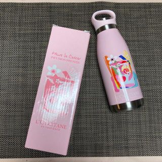 ロクシタン(L'OCCITANE)の新品未使用♡ロクシタン♡チェリーライム　ステンレスタンブラー(タンブラー)