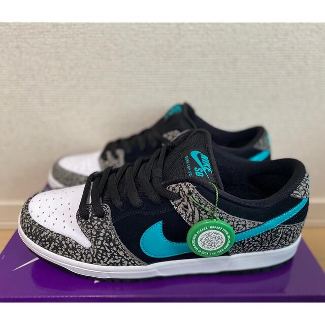 NIKE(ナイキ)の27cm NIKE SB DUNK LOW PRO ELEPHANT atmos メンズの靴/シューズ(スニーカー)の商品写真