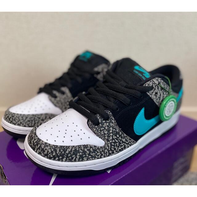 NIKE(ナイキ)の27cm NIKE SB DUNK LOW PRO ELEPHANT atmos メンズの靴/シューズ(スニーカー)の商品写真