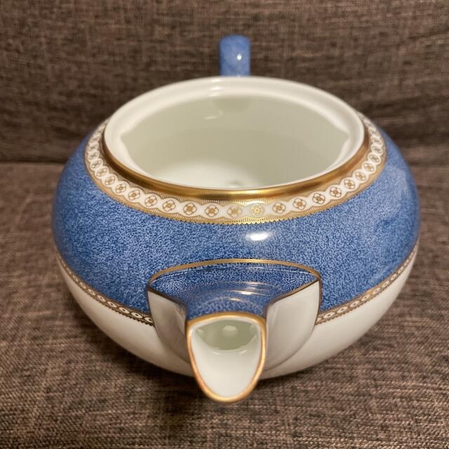 ウェッジウッド ユーランダー パウダーブルー ティーポット WEDGWOOD