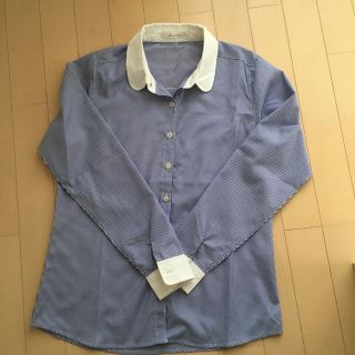 新品♡ストライプシャツ 150(ブラウス)