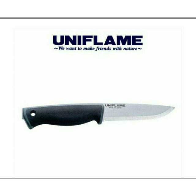 UNIFLAME(ユニフレーム)の【新品】ユニフレーム ブッシュクラフトナイフ BUSHCRAFT KNIFE スポーツ/アウトドアのアウトドア(調理器具)の商品写真