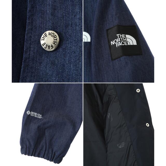 THE NORTH FACE(ザノースフェイス)の【新品・定価以下】THE NORTH FACE デニム コーチ ジャケット XL メンズのジャケット/アウター(Gジャン/デニムジャケット)の商品写真