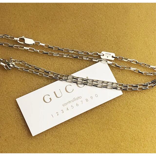 Gucci(グッチ)の仕上げ済み❗️美品❗️GUCCI  ベネチアンチェーンネックレス メンズのアクセサリー(ネックレス)の商品写真