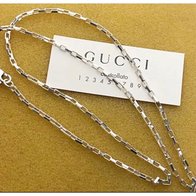 Gucci(グッチ)の仕上げ済み❗️美品❗️GUCCI  ベネチアンチェーンネックレス メンズのアクセサリー(ネックレス)の商品写真