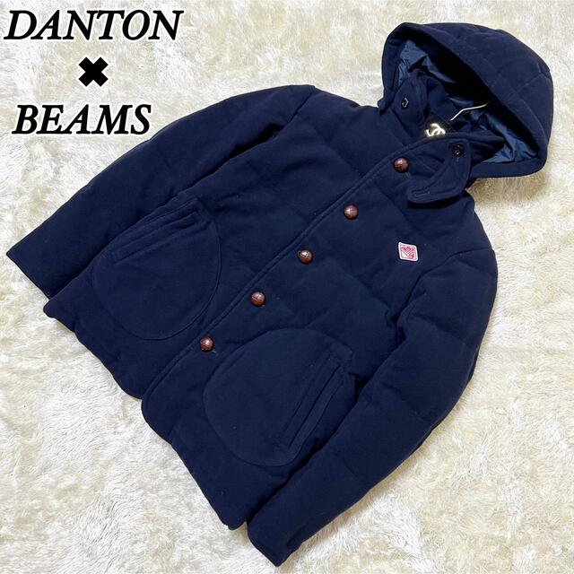 魅力の DANTON ダントン 別注 オリーブ シングルジャケット ウールモッサ - ピーコート