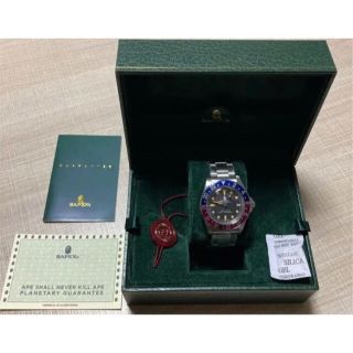 アベイシングエイプ(A BATHING APE)のA BATHING APE VINTAGE TYPE2 BAPEX サルマリーナ(腕時計(アナログ))