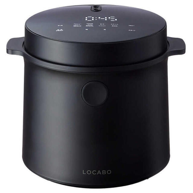 新品未使用　ロカボ　糖質カット炊飯器　LOCABO ブラック　JM-C20E-B