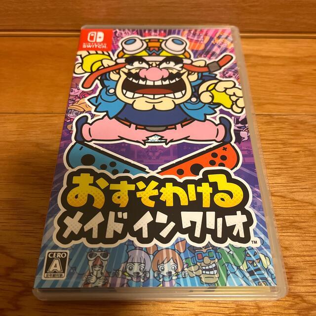 Nintendo Switch(ニンテンドースイッチ)のswitch  ソフト  マリオ　ワリオ エンタメ/ホビーのゲームソフト/ゲーム機本体(家庭用ゲームソフト)の商品写真