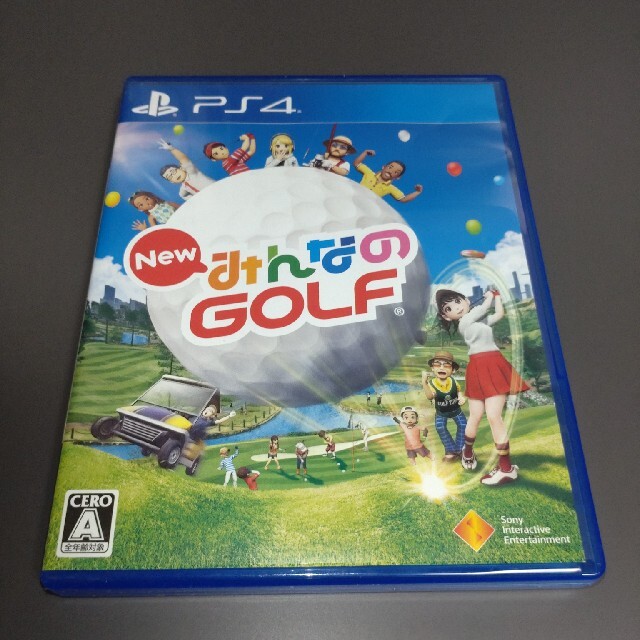 PlayStation4(プレイステーション4)のNew みんなのGOLF PS4 エンタメ/ホビーのゲームソフト/ゲーム機本体(家庭用ゲームソフト)の商品写真