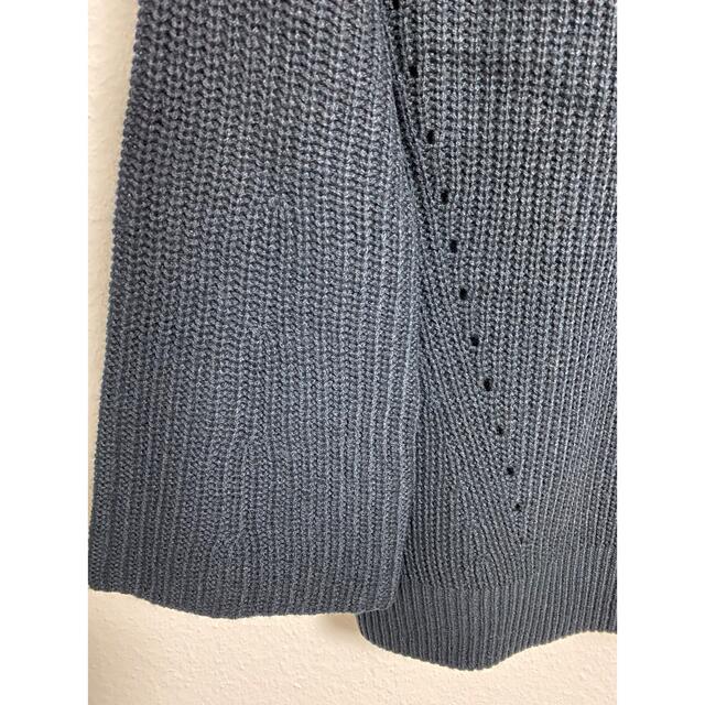 ViS(ヴィス)のヴィス　新品ニットセーター　紺色 レディースのトップス(ニット/セーター)の商品写真
