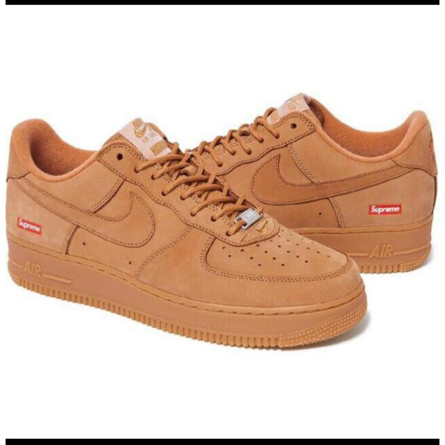 Supreme Nike Air Force 1Low Wheat af1