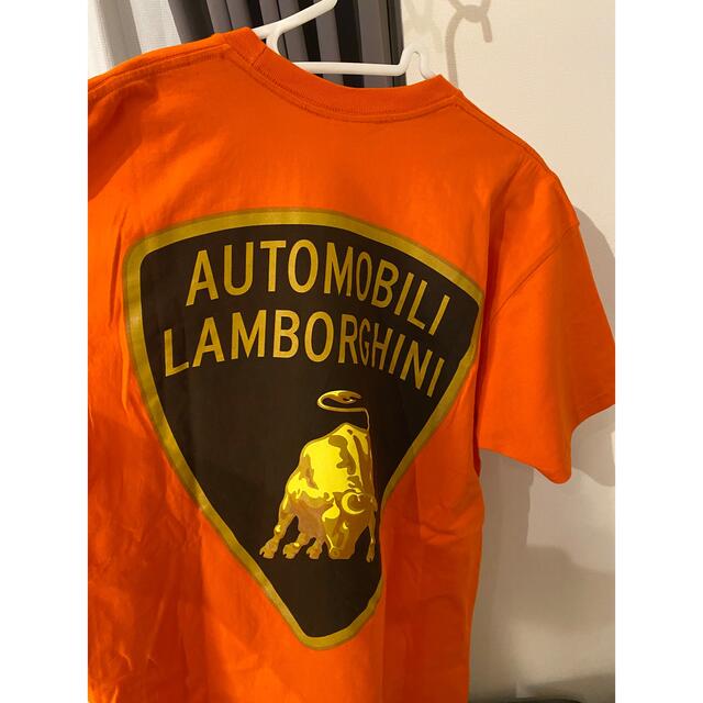 L Supreme Lamborghini Tee  Orange