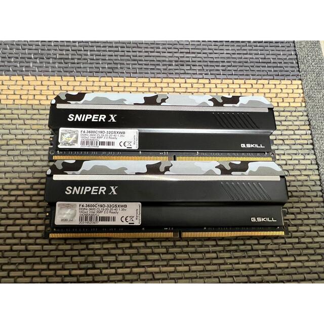 衆院本会議 G Skill SniperX DDR4-3600C19 16GBx2 32GB | i4mx.com