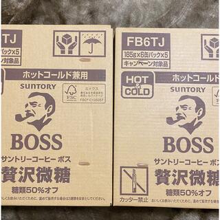 ボス(BOSS)のBOSS 贅沢微糖　サントリーコーヒー　ボス　SUNTORY セット売り(コーヒー)