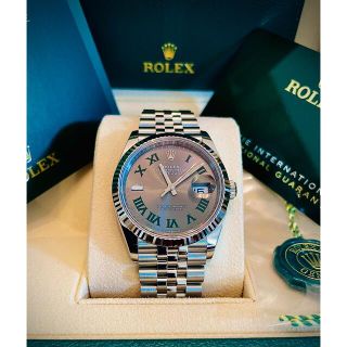 ロレックス(ROLEX)のロレックス デイトジャスト36 スレートローマン(腕時計(アナログ))