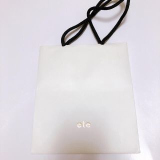 エテ(ete)のete ショップ袋(ショップ袋)