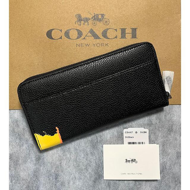 買い保障できる COACH コーチ 長財布 シグネチャー バスキアコラボ