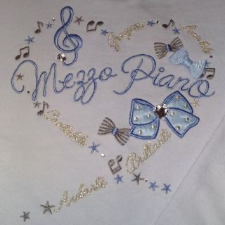 メゾピアノ(mezzo piano)のメゾピアノ　トレーナー　140 水色(Tシャツ/カットソー)