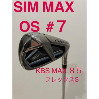 テーラーメイド(TaylorMade)のテーラーメイド  SIM MAX OS #7アイアン(クラブ)