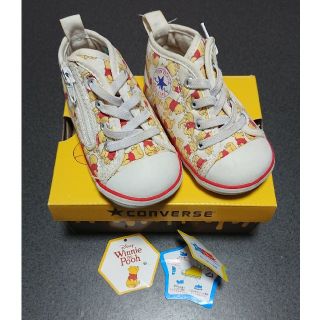 コンバース(CONVERSE)の靴 プーさん CONVERSE 13.0cm(スニーカー)