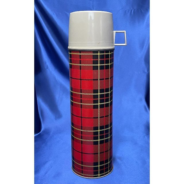 THERMOS(サーモス)の■ヴィンテージ【THERMOS/サーモス】水筒 チェック柄■ インテリア/住まい/日用品のキッチン/食器(弁当用品)の商品写真