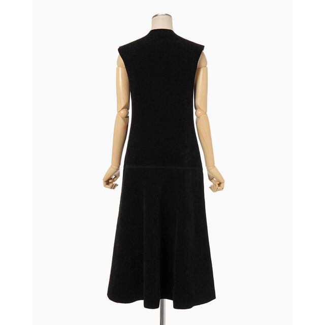 マメクロゴウチ V-Neck Double Face Knitted Top 7iyCU016SM - www