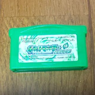 ポケモン(ポケモン)のポケモン リーフグリーン GBA カセット(家庭用ゲームソフト)