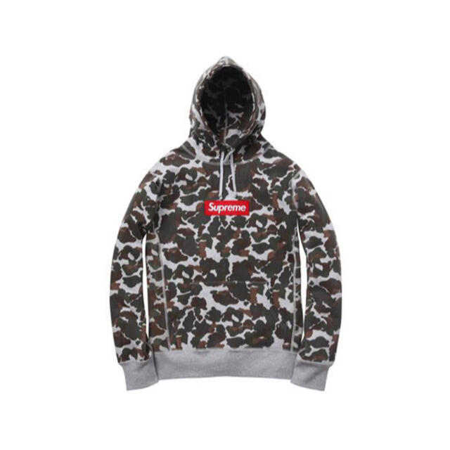 Supreme Box Logo Pullover Camo ボックスロゴ