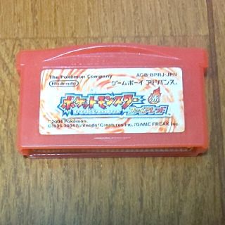 ポケモン(ポケモン)のポケモン ファイアレッド GBA カセット(家庭用ゲームソフト)