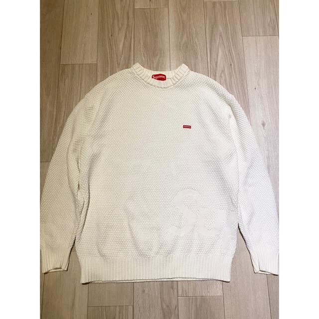 Supreme - Supreme Textured Small Box Sweater ボックスの通販 by ...