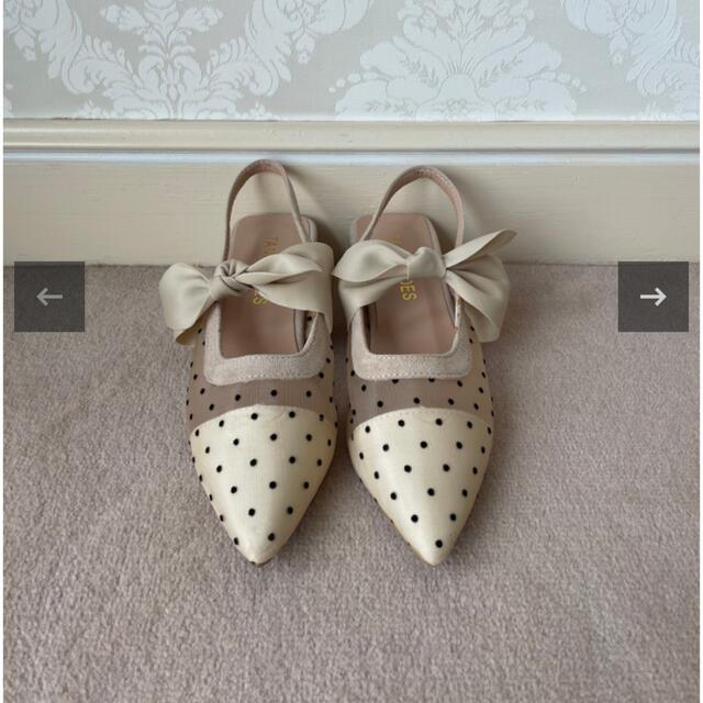 mieya mieya  dot ribbon pumps