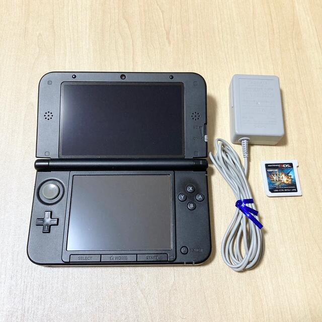 New NINTENDO 3DS LL 本体 美品 純正ACアダプターセット