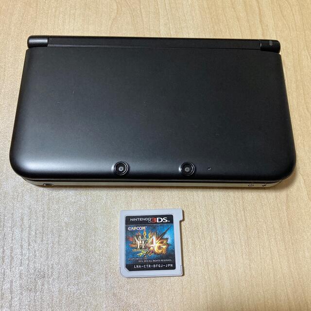 【美品】ニンテンドー 3DS  LL 本体 ブラック モンハン4G 1