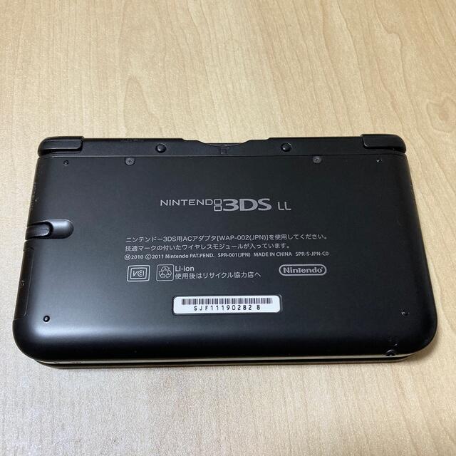 【美品】ニンテンドー 3DS  LL 本体 ブラック モンハン4G 2