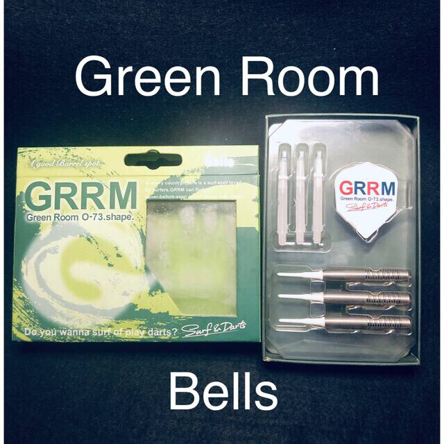 【未使用】Green Room Bells ダーツセット デットストック エンタメ/ホビーのテーブルゲーム/ホビー(ダーツ)の商品写真