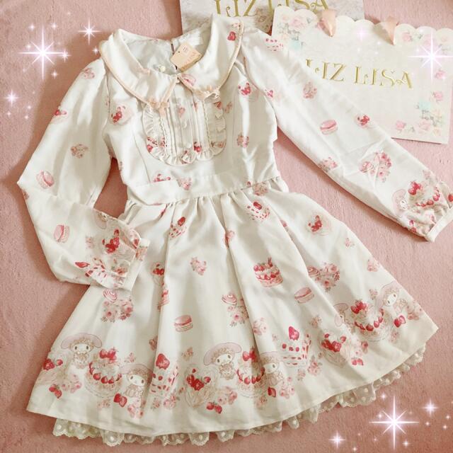 ⚠️サイズ画像最後見てくださいリズメロ ワンピース LIZLISA マイメロディ セット売り