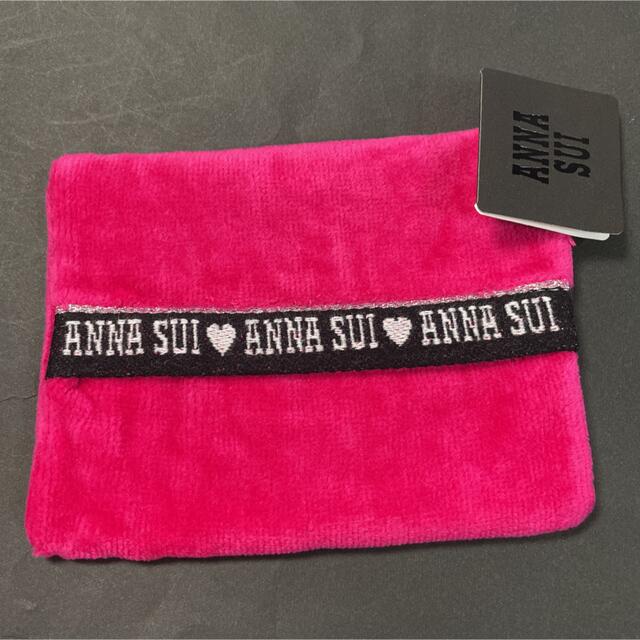 ANNA SUI(アナスイ)の新品タグ付★アナスイ ANNA SUI★ティッシュケース ピンク蝶 レディースのファッション小物(ハンカチ)の商品写真