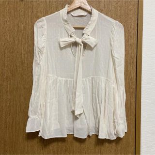 ザラ(ZARA)のザラ ZARA シフォン ブラウス(シャツ/ブラウス(長袖/七分))