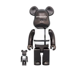 メディコムトイ(MEDICOM TOY)のBE@RBRICK MEDICOM TOY PLUS BLACK CHROME(その他)