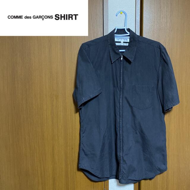 comme des garçons shirt ジップアップシャツ