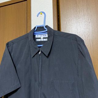 【大特価】COMME des GARCONS SHIRT スエード調ZIPシャツ