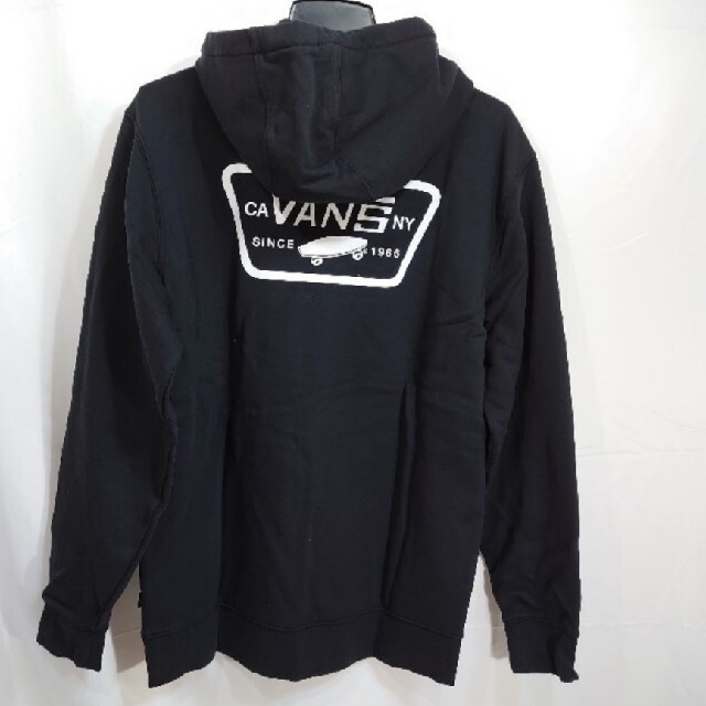 VANS - 【S】VANS バンズ/プルオーバーパーカー/FULL PATCHED/黒 VANS - 【S】VANS バンズ/プルオーバーパーカー/FULL PATCHED/黒