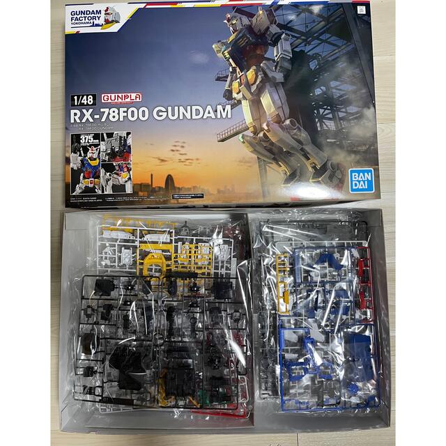 1／横浜ガンダムファクトリー  1／48 RX-78F00 ガンダム　新品 1