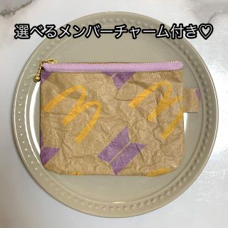 𓊆ハンドメイド𓊇 BTS×McDonald コラボ　リメイクポーチ(アイドルグッズ)