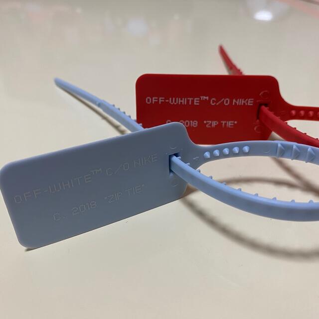 Off-White - off-white nike 赤タグ 青タグ 2018の通販 by Off-White - off-white nike 赤タグ 青タグ 2018の通販 by